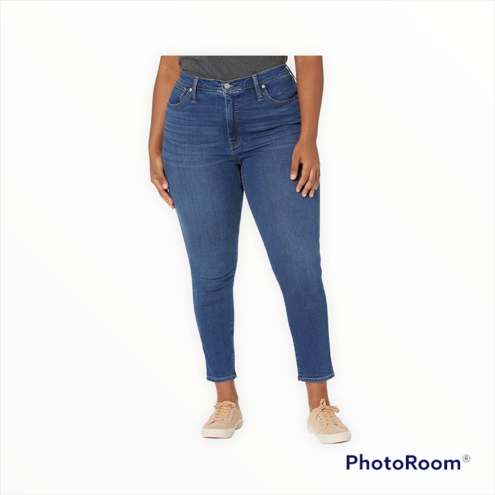 MADEWELL 10” High Rise skinny jeans NWT Sz 37